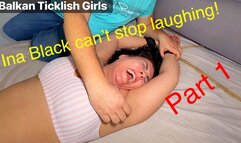Ina Black can't stop laughing! Part 1