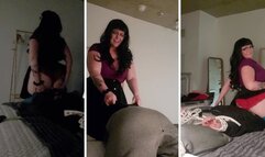 Bullying My Stepson into Wedgies, Ballbusting and Ass Smothering in ONE NIGHT!