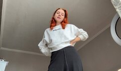 Lick my ass and play with your cock!