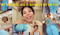 MY GIGANTIC ASS IS GOING TO SIT ON YOU - Giantes Kelly 4K