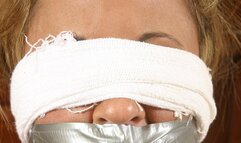 Gorgeous Flight Attendant Courtney Squirming Around Her House Nude, Tightly Bound, Blindfolded and Massively Gagged! RE ENCODE 2026