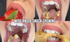 Wide angle snack chewing - OnlyVanessa