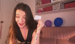 blow lila balloon 18 no pop