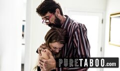 PURE TABOO Dad Manipulates Step-Daughter into Sex