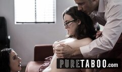PURE TABOO Woman Agrees to Intense DP Therapy Session