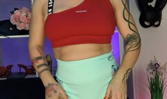 JOI Muscle worship of your Strong Goddess after the gym HD MP4