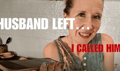 Husband Leaves for Workâ€¦ I Call the Neighbor to Breed Me (Visible Creampie)