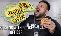 Bloated and Burping with Police Officer - Lalo Cortez