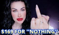 $169 FOR ''NOTHING''