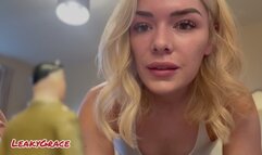 Stepmommys Giant Arse Swallows You for not Working in Class