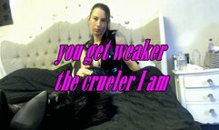you get weaker the crueler I am (WMV)