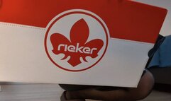 worship my first pair of leather sneaker Rieker