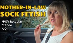 Mother-In-Law Sock & Accelerator Fetish with JOI
