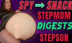 Spy Turned Snack: Dominant Stepmom Swallows and Digests Naughty Stepson in Taboo Vore Fantasy