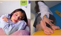 Ela - 18 Years Old - Latina Foot Modeling - Girl Next Door Feet - Amateur Feet - Real Life Foot Fetish