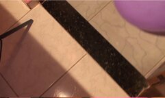 Lee and Carla play extremely with pissing and licking and farting bursting balloons a