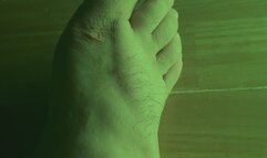 Colored Lights on My Right Foot