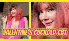 Valentine's Cuckold CBT: Beaten Balls & Humiliating Handjob
