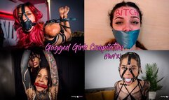 Gagged Girls Compilation (Part 2) - Spanish (sub:English) - MP4 - FULLHD 1080