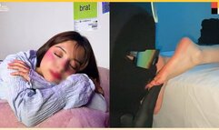 Petite 18yo With Tiny Feet & Toes Gets an Intense Foot Worship Treatme