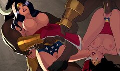 Wonder-woman Dominated By Monster Cocks (Visual Novel)