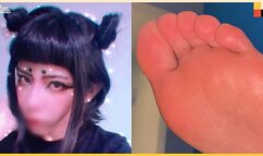 Aiko - 18 Years Old - Latina Foot Modeling - Girl Next Door Feet - Amateur Feet - Real Life Foot Fetish