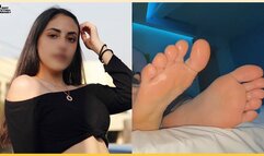 Catalina - 21 Years Old - Latina Foot Modeling - Girl Next Door Feet - Amateur Feet - Real Life Foot Fetish