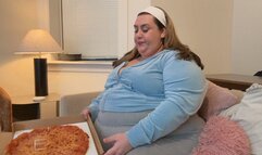 Whole Large Pizza after WG Shake