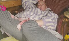 Under clothes masturbation