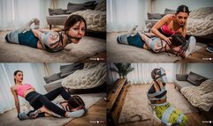 Girls Tied for Sweaty Socks Punishment - Spanish (sub:English) - MP4 - FULLHD 1080