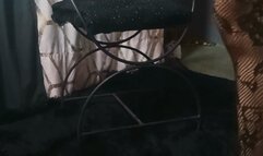 For you woman in fishnet stockings and stiletto heels helps you masturbate (8)