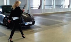 Secret nylonfeet in the parking garage wmv 1280 x 720