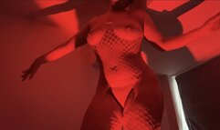 Valentines Day Red Lingerie JOI Salma Hayek Inspired From Dusk Till Dawn Seduction, Cinematic Exotic Dance, Nylon Stocking Tease, POV Striptease, Dominant Eye Contact Fantasy