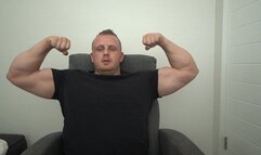 Burping from Thick Muscle Daddy Just for You