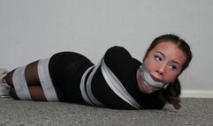 Lilly in: Secret Police Snoops Around and Gets Taped Up and Harshly Ballgagged! (+BTS) (4K)