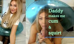 Inflatable Swim Ring, Daddy makes me cum & Squirt...
