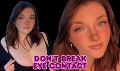Don't Break Eye Contact - Denial JOI Eyes Captivate Mind Fuck Gooning Homewrecking Relapse Goddess Worship Humiliation Tit Worship Big Tits Ass Gooner Mesmerize Addiction Mesmerizing