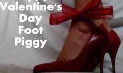 Foot Piggy Valentine's Day Goddess Natasha XHD (MP4)