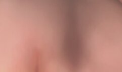 Riding a 11 inch Dildo