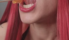 Sweet Slow Tongue Fetish Tease