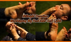 Midnight Devotion: Worshipping My Feet Under Soft Lights Ft LondonFootLover
