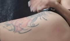 I smoke a cigarette dressed in black leather while I ride you in all positions