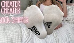 Cheater Cheater stinky sock-sniffer