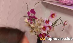 Two lustful brown-haired teenagers are mischievous for a jism bash - wet XXX porn!