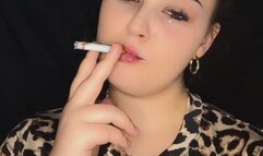 Anna is smoking close to you