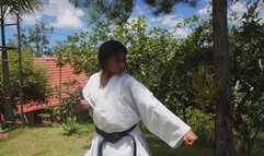 Defesa pessoal com Pes na grama