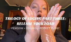 Trilogy of Edging Part Three Release Your Load
