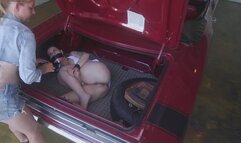 tape bondage in the trunk - mp4 720p