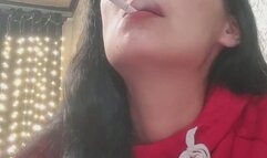 Smoking and dangling by Anna Sparkle