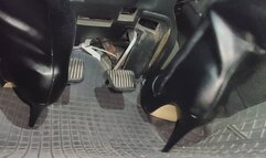 Sarah - Rough Cranking & Stalling In Black Boots